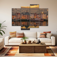 Load image into Gallery viewer, Old Port Of Maaslouis Netherlands Photo Canvas Print