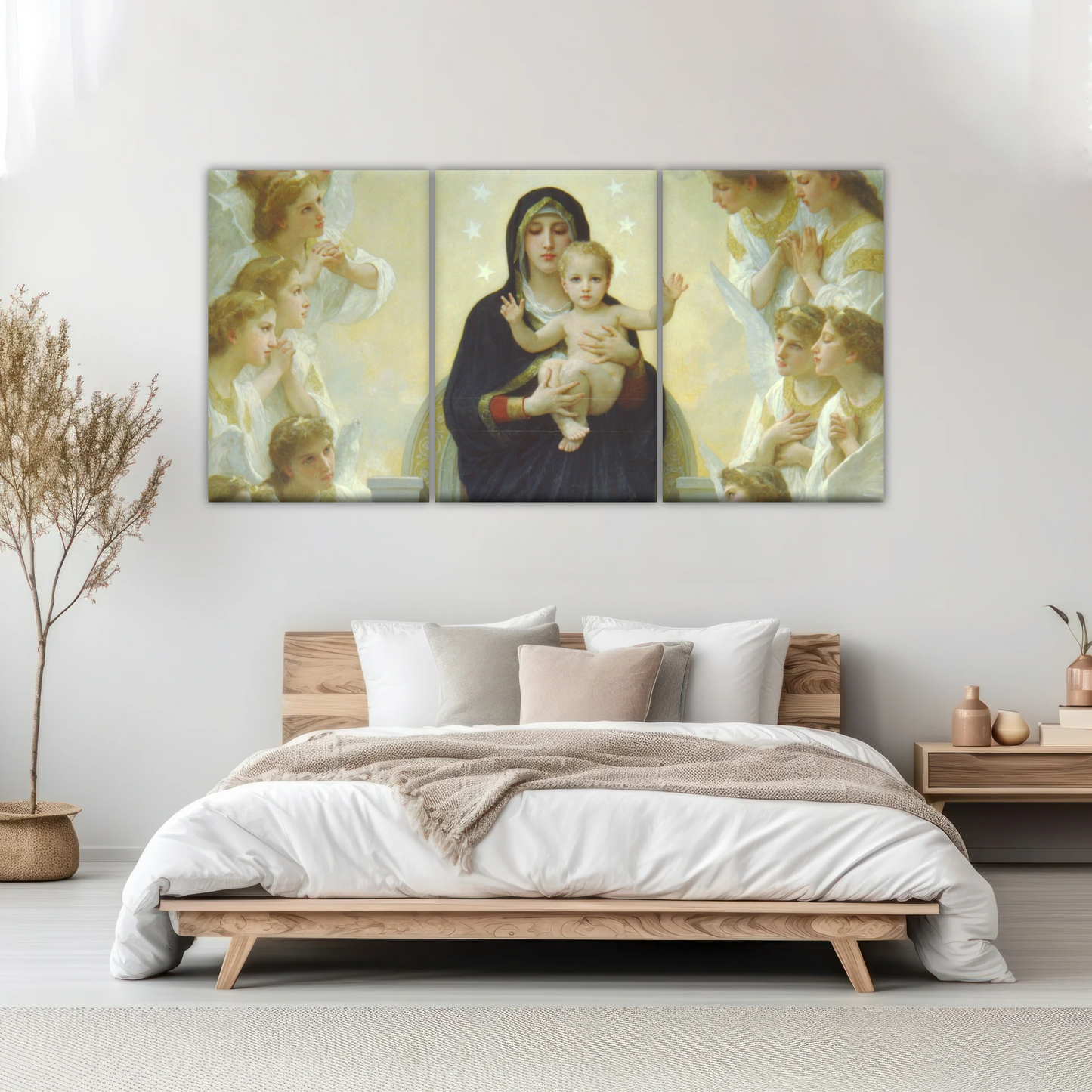 Our Lady of the Angels Wall Art Home Decor