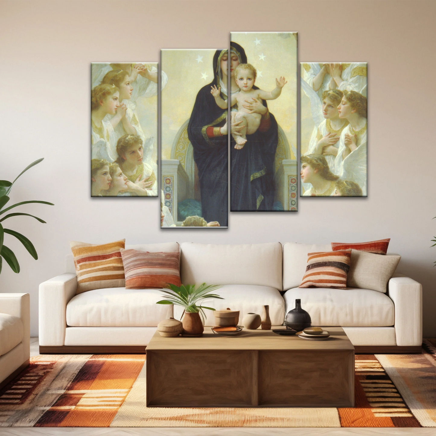 Our Lady of the Angels Wall Art Home Decor