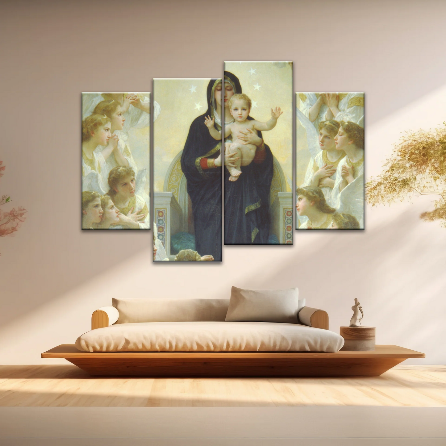 Our Lady of the Angels Wall Art Home Decor