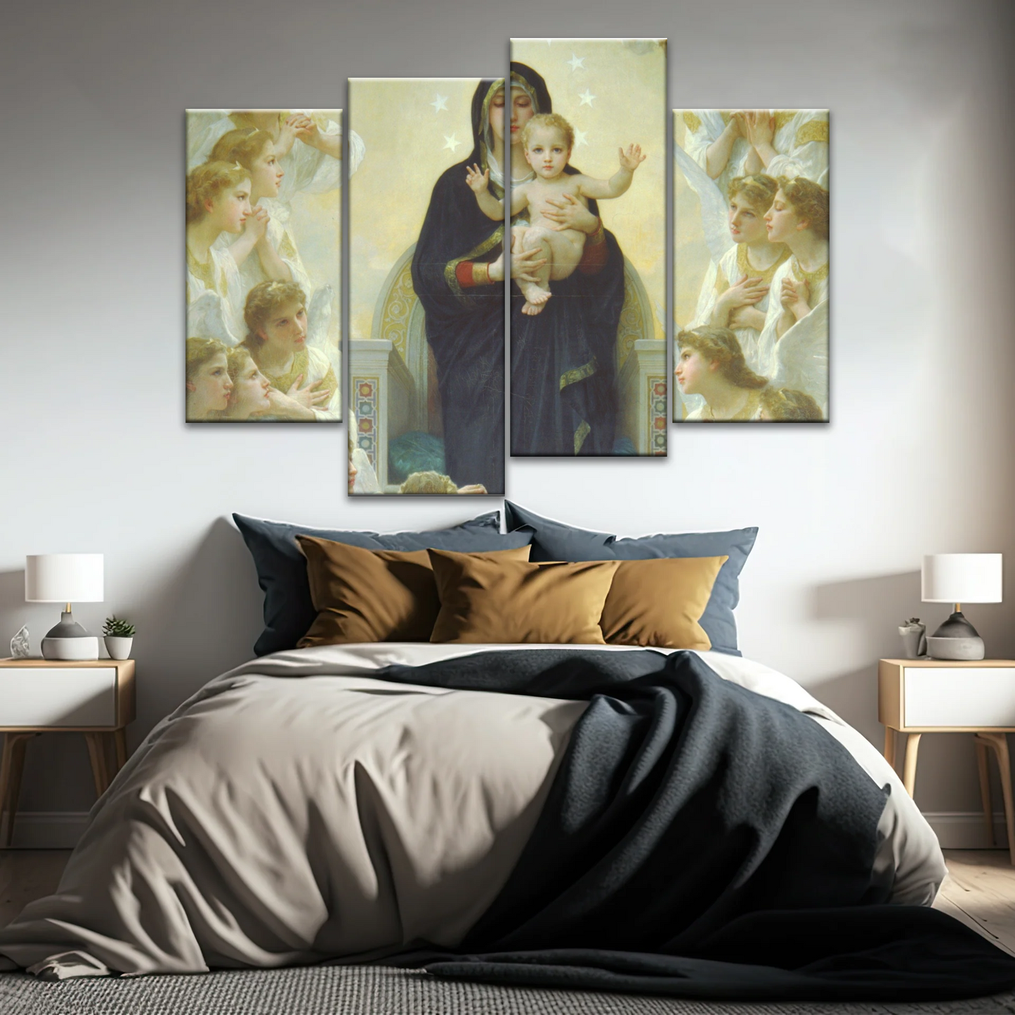 Our Lady of the Angels Wall Art Home Decor