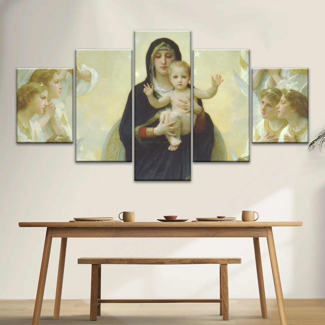 Our Lady of the Angels Wall Art Home Decor