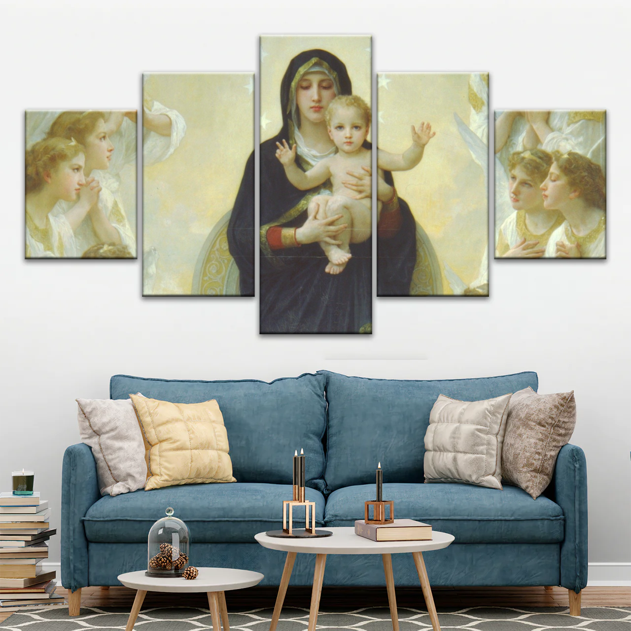 Our Lady of the Angels Wall Art Home Decor