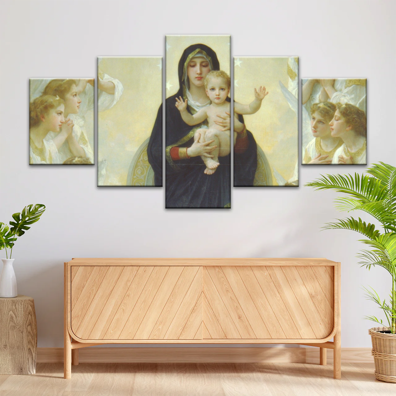 Our Lady of the Angels Wall Art Home Decor