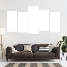 Load image into Gallery viewer, Personalised 5 Piece Stagger Canvas