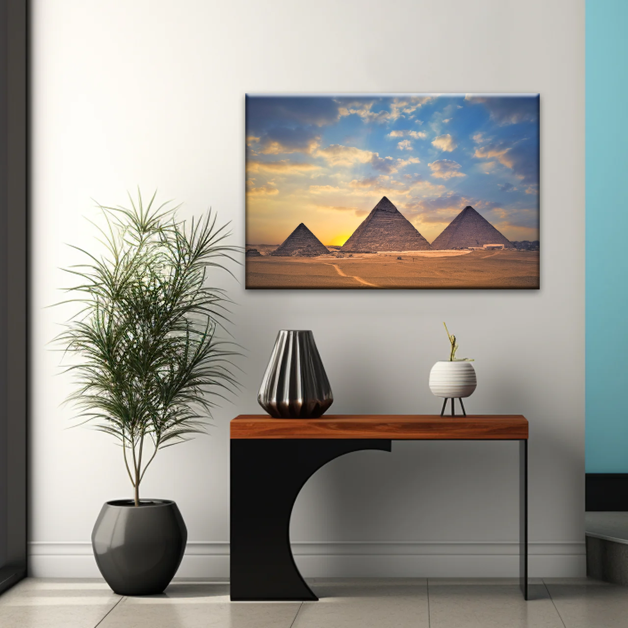 The Pyramids of Giza, Egypt Canvas Photos Prints