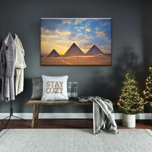 Load image into Gallery viewer, The Pyramids of Giza, Egypt Canvas Photos Prints