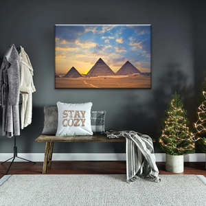 The Pyramids of Giza, Egypt Canvas Photos Prints