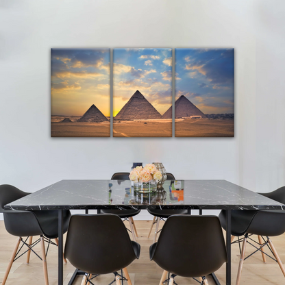 The Pyramids of Giza, Egypt Canvas Photos Prints