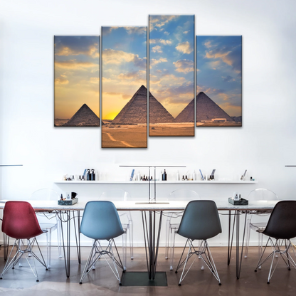 The Pyramids of Giza, Egypt Canvas Photos Prints