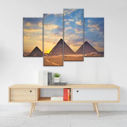 The Pyramids of Giza, Egypt Canvas Photos Prints