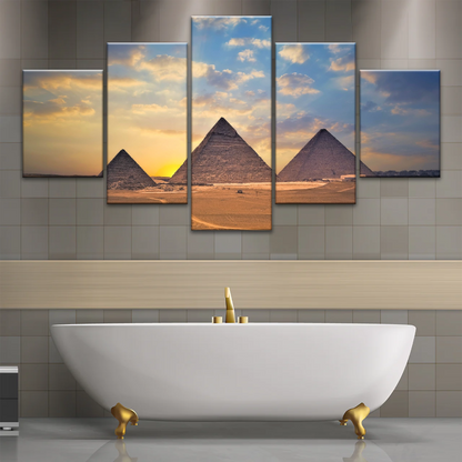 The Pyramids of Giza, Egypt Canvas Photos Prints