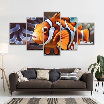 5 Piece Personalised Canvas Art With Your Own Photos Canvas Wall Art Custom Canvas Prints