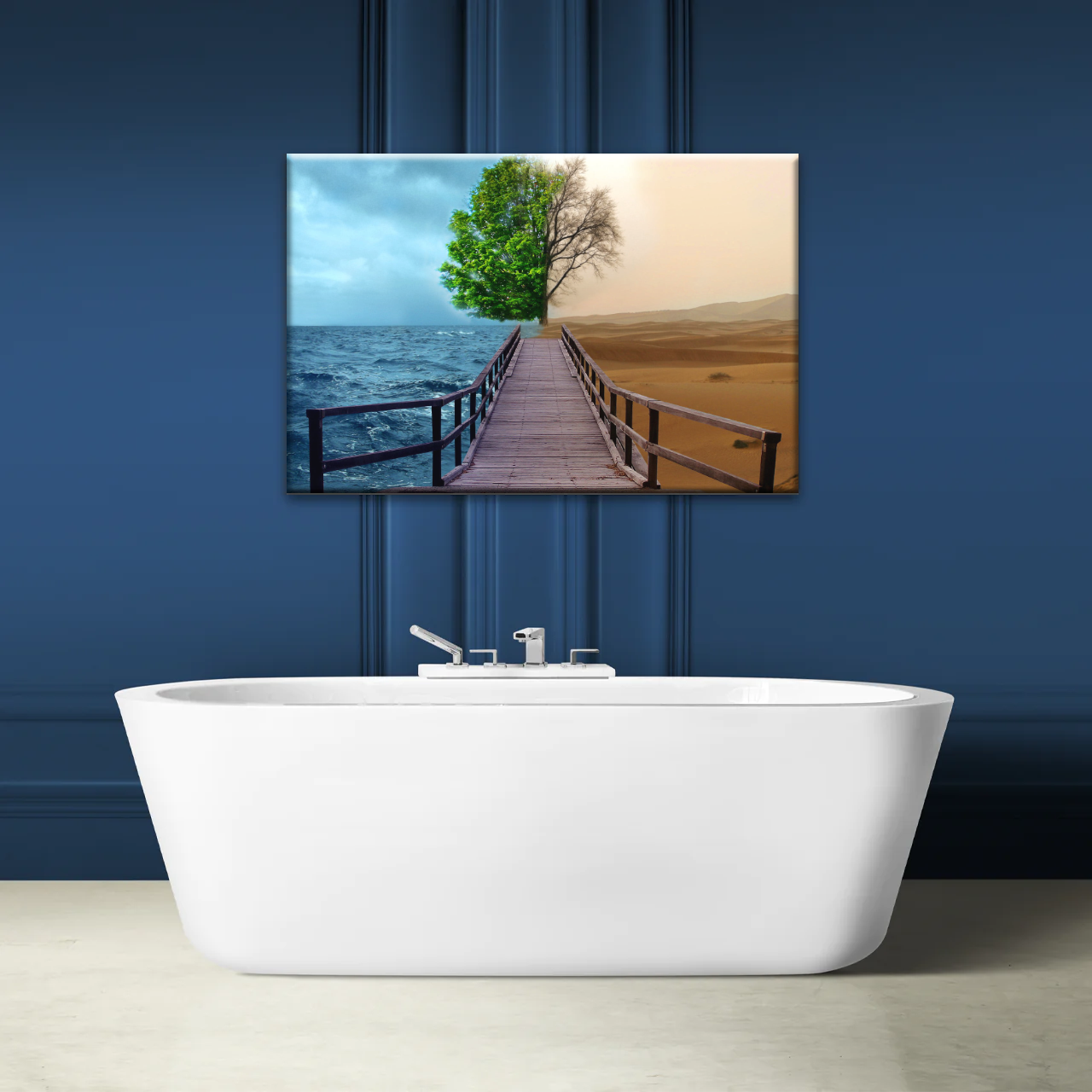 Changing Of Seasons Art Print On Canvas