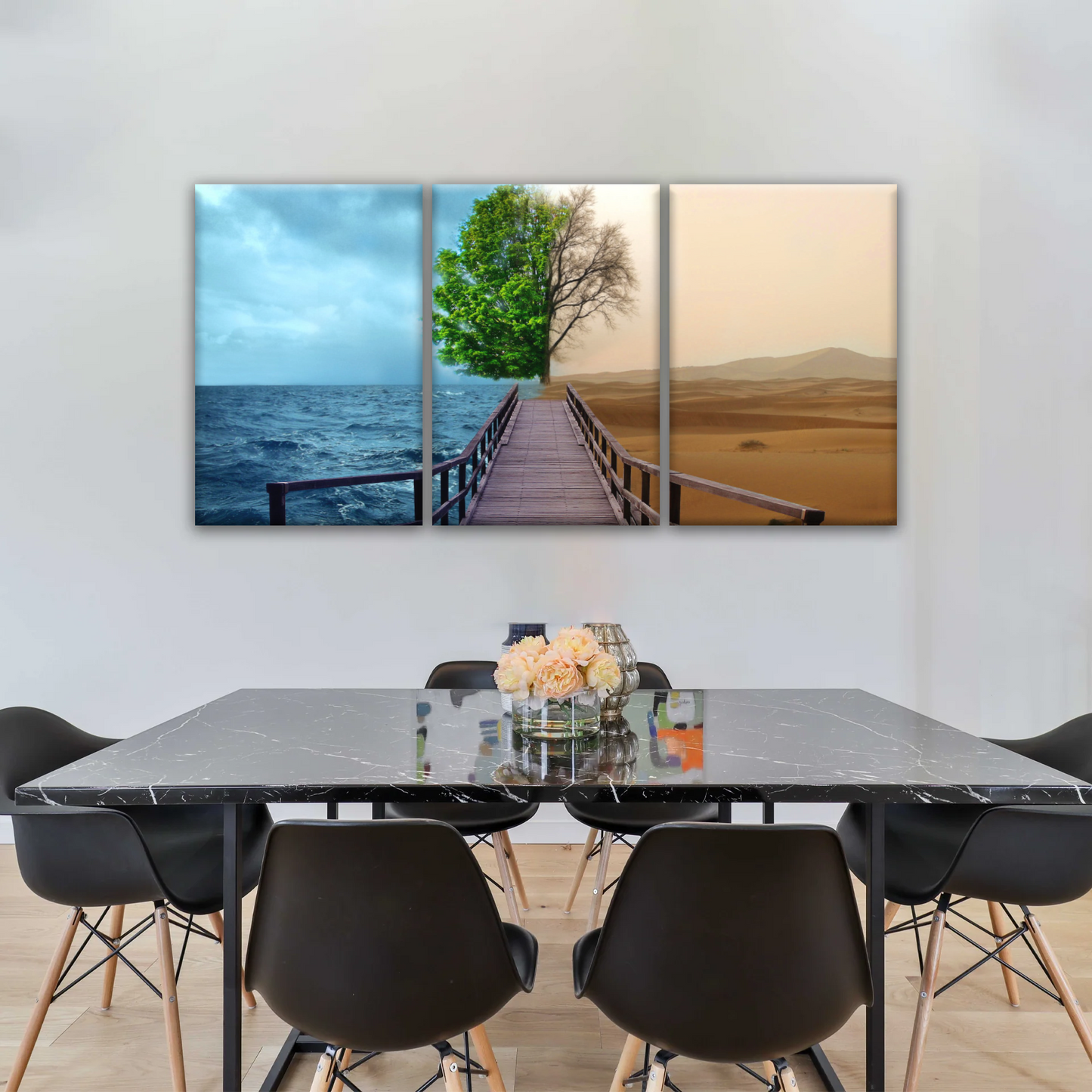 Changing Of Seasons Art Print On Canvas