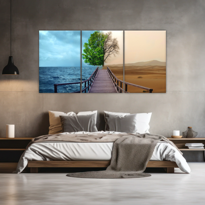 Changing Of Seasons Art Print On Canvas