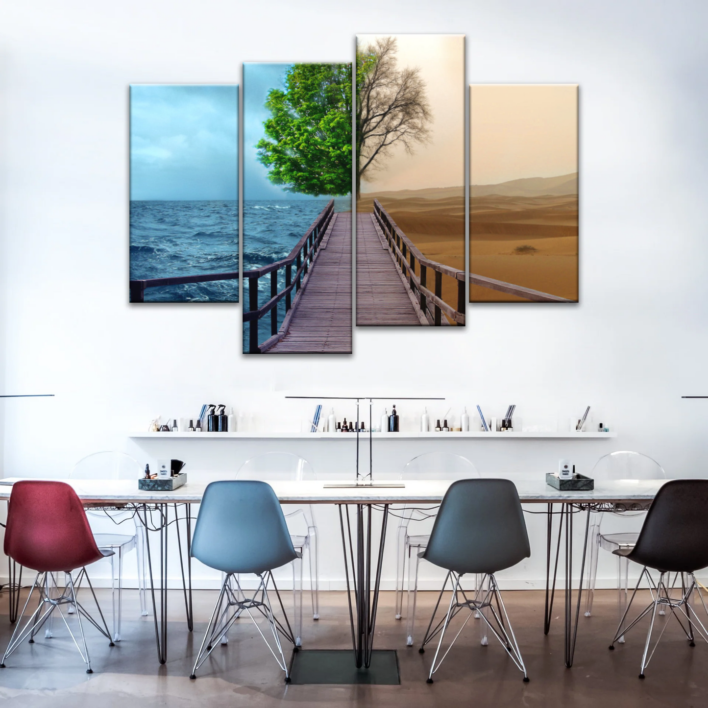 Changing Of Seasons Art Print On Canvas