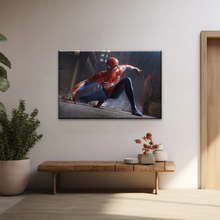 Load image into Gallery viewer, 2018 Game Marvel Spider Man Printed Art On Canvas