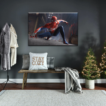 Load image into Gallery viewer, 2018 Game Marvel Spider Man Printed Art On Canvas