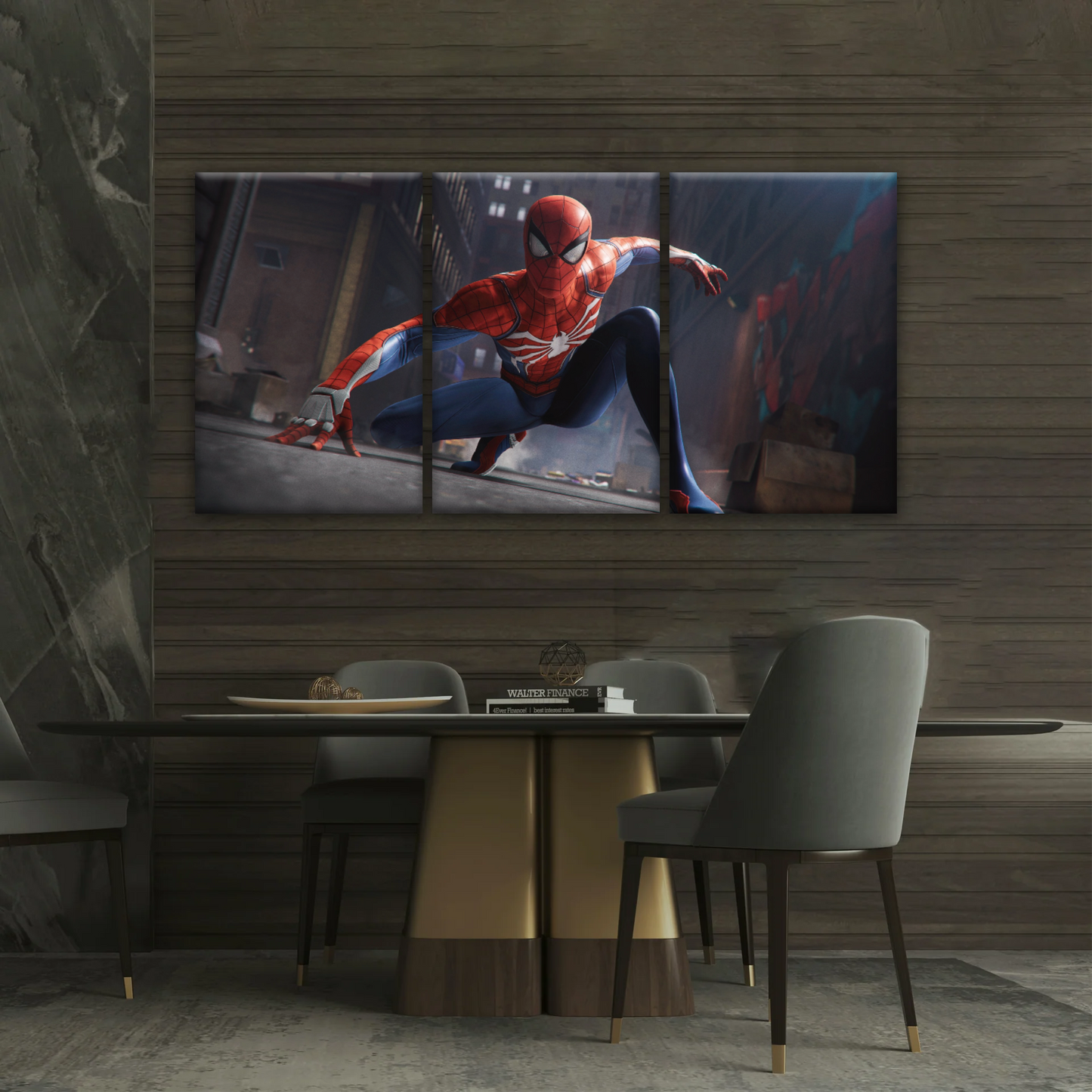 2018 Game Marvel Spider Man Printed Art On Canvas