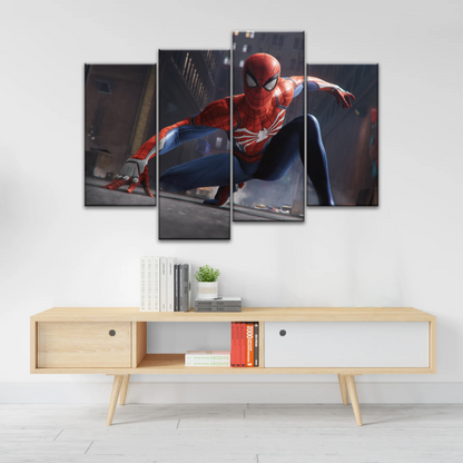 2018 Game Marvel Spider Man Printed Art On Canvas