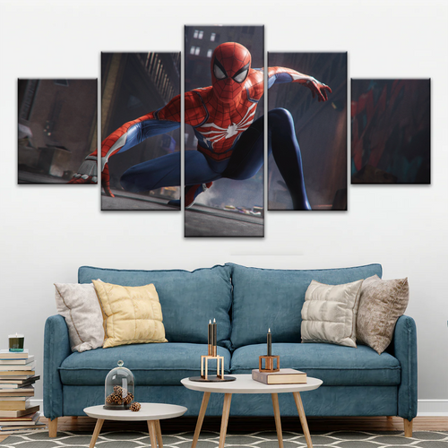 2018 Game Marvel Spider Man Printed Art On Canvas