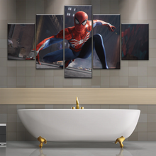 Load image into Gallery viewer, 2018 Game Marvel Spider Man Printed Art On Canvas