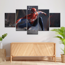 Load image into Gallery viewer, 2018 Game Marvel Spider Man Printed Art On Canvas