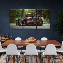 Load image into Gallery viewer, Sports Car Mazda Tuning Black Cars Print On Canvas