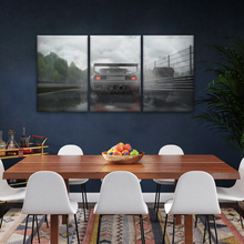 Load image into Gallery viewer, Gray Sports Car Canvas Art Prints