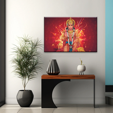 Load image into Gallery viewer, Hindu God Lord Hanuman, Sri Anjaneya, Canvas Prints Wall Art