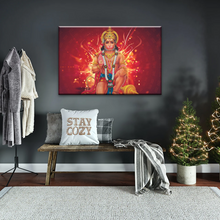 Load image into Gallery viewer, Hindu God Lord Hanuman, Sri Anjaneya, Canvas Prints Wall Art