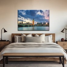 Load image into Gallery viewer, Sunset of Big Ben In London Framed Canvas Prints