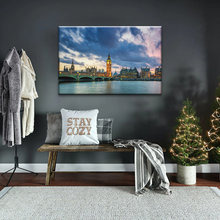 Load image into Gallery viewer, Sunset of Big Ben In London Framed Canvas Prints