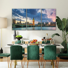 Load image into Gallery viewer, Sunset of Big Ben In London Framed Canvas Prints