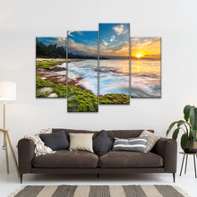 Load image into Gallery viewer, Sunset Over Maui Beach In Hawaii Canvas Picture Prints