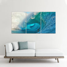 Load image into Gallery viewer, Giant Wave Ocean Surfing for Beginners Wall Art