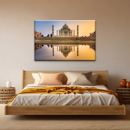 Taj Mahal India Canvas Prints Wall Art