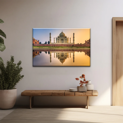 Taj Mahal India Canvas Prints Wall Art