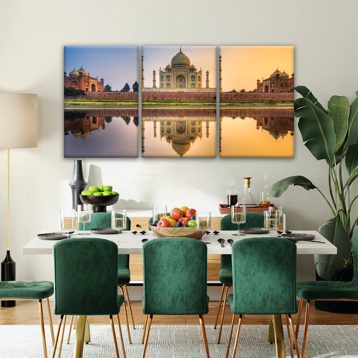 Taj Mahal India Canvas Prints Wall Art