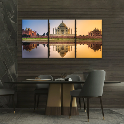 Taj Mahal India Canvas Prints Wall Art