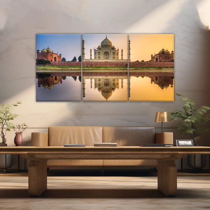 Taj Mahal India Canvas Prints Wall Art