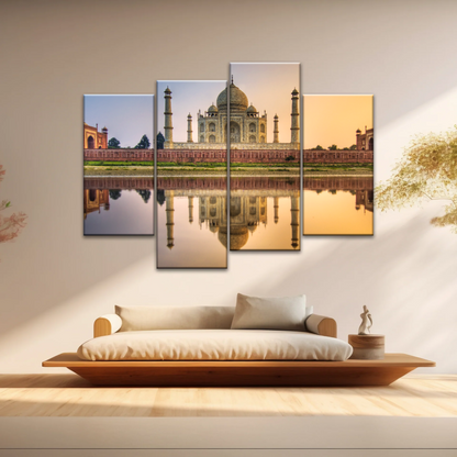 Taj Mahal India Canvas Prints Wall Art