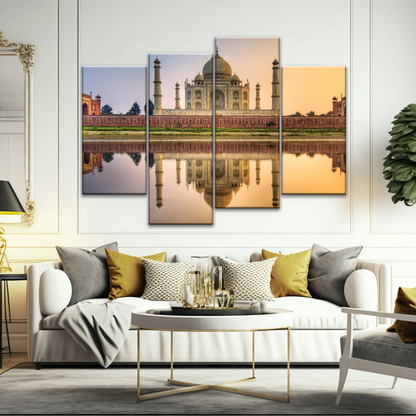 Taj Mahal India Canvas Prints Wall Art