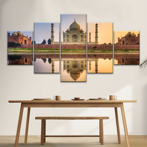 Taj Mahal India Canvas Prints Wall Art