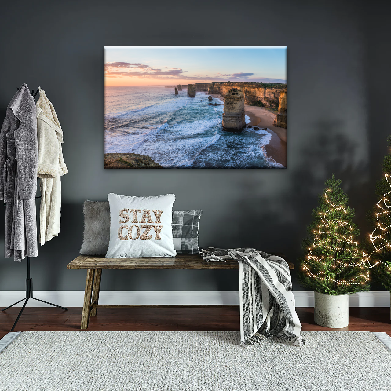 The Twelve Apostles Personalised Canvas - Personalised Canvas Art