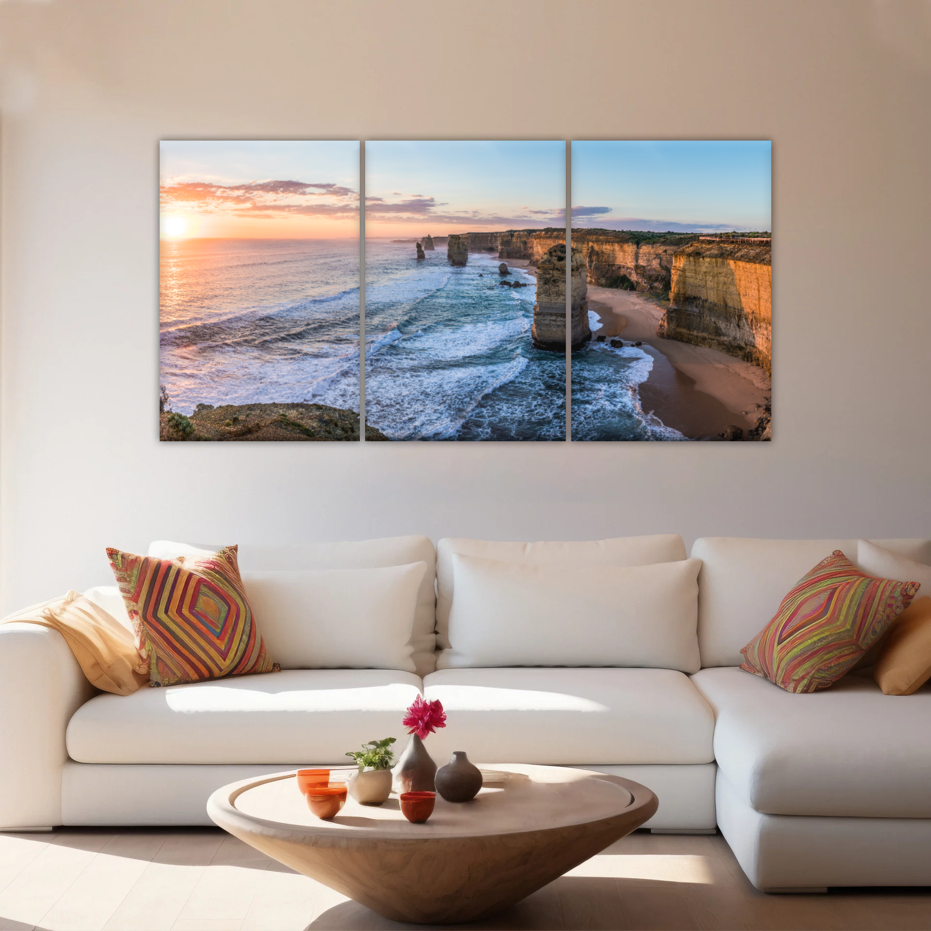 The Twelve Apostles Personalised Canvas - Personalised Canvas Art