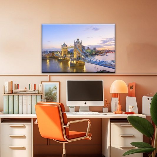 Urban Landscape London Bridge Canvas Pictures Prints