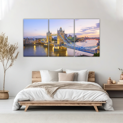Urban Landscape London Bridge Canvas Pictures Prints