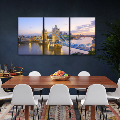 Urban Landscape London Bridge Canvas Pictures Prints